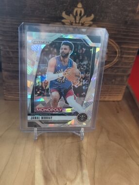 2024-25 Monopoly Prizm Jamal Murray Cracked Ice Prizm Nuggets
